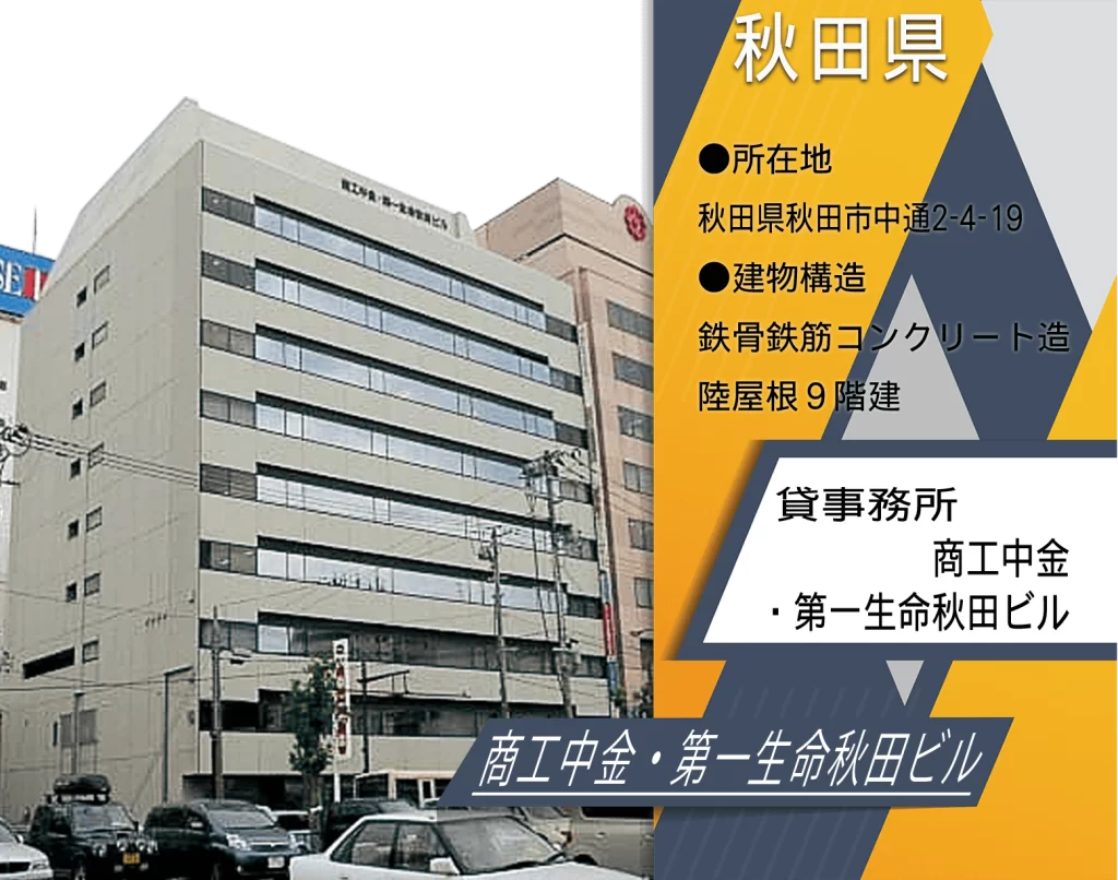 商工中金・第一生命秋田ビル